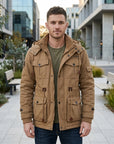 Riley | Hooded Fleece Men's Coat for Outdoors