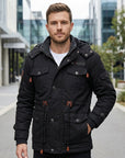 Riley | Hooded Fleece Men's Coat for Outdoors
