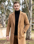Flynn | Wool Blend Men's Jacket for Cold Weather