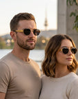 Skyler | Vintage Oval Sunglasses with Timeless Design