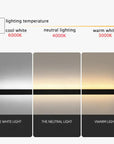 Minimalist LED Outdoor Wall Light - Dimmable & Weather Resistant 2