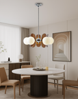 Modern Geometric Chandelier - Sculptural LED Lighting for Home 3