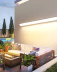 Modern Outdoor Wall Light - Weatherproof LED Aluminium Design 0
