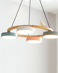 Nature-Inspired LED Chandelier - Adjustable Height & Warm Illumination 12