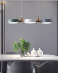 Nordic Flush Ceiling Light - Modern Iron & Wood Design for Elegance 10