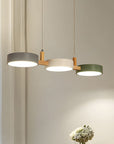 Nordic Flush Ceiling Light - Modern Iron & Wood Design for Elegance 13