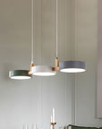 Nordic Flush Ceiling Light - Modern Iron & Wood Design for Elegance 3