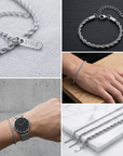 Classic Rope Chain Bracelet