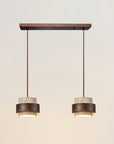Pendant Light - Unique Travertine and Wood Design for Modern Spaces 9