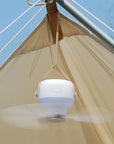 Portable Mini Ceiling Fan - 4 Speed Settings & LED Light 1