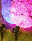 Solar Powered Garden Spotlight - 9 Color Options & Automatic Lighting 8