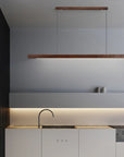 Wooden Pendant Light - Scandinavian Design with Adjustable Height 7