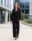 Aria | Women's Blazer & Wide-Leg Trouser Suit