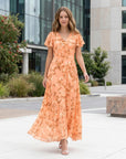 Isla | Floral Maxi Dress for Women