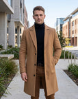 Cooper | Men's Coat with Long Wool Warmth