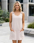 Evangeline | Women's Striped Summer Dress with Pockets