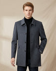 Beau | Men's Coat Classic Mid-Length Cut