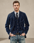 Archie | Corduroy Men's Coat & Vest Set