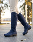 Isla | Women's Waterproof Leather Knee High Boots – Tall Riding Style