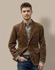 Archie | Corduroy Men's Coat & Vest Set