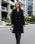 Nina | Woll-Peacoat Damenmantel