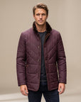 Archer | Men's Coat for Elegant Quilted Design