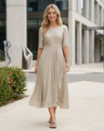 Chloe | Lace & Chiffon A-Line Wedding Guest Dress