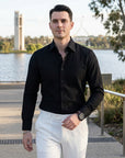 Kieran | Textured Men's Shirt for Smart Styling