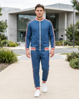 William | Men's Tracksuit – Zip Jacket & Elastic Trousers for Everyday Comfort