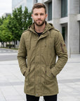 Kai | Men's Coat for Urban Utility Hood