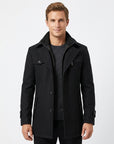 Braxton | Men’s Trench Coat with Refined Fit
