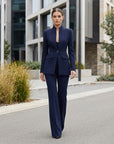 Verity | Women's Blazer & Palazzo Trouser Set