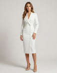 Nell | Women's Blazer Dress in Midi Length