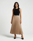 Jasmine | Satin Finish Midi Women’s Skirt for Polished Outfits