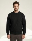 Kian | Waffle Knit Men’s Sweater for Modern Wear