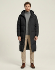 Sawyer | Herrenmantel mit Kapuze und langer Schnitt für den Alltag