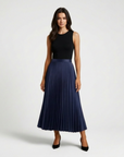 Jasmine | Satin Finish Midi Women’s Skirt for Polished Outfits