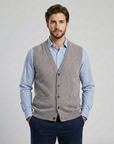 Theo | Moderner Herrenstrickweste für vielseitige Gestaltung