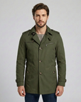 Marcus | Stylish Trench Style Men’s Coat with Classic Appeal