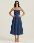 Coralie | Refined Summer Midi Dresses for Wedding Guests