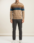 Zac | Modern Half Zip Men’s Sweater for Contemporary Wear