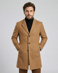 Callum | Classic Fit Men’s Coats with Clean Lines