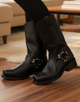 Men's Western Boots Harness Durable | Outdoor Adventure - Image 1