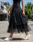 Harlow | Elegant Midi Women’s Skirt for Everyday Chic
