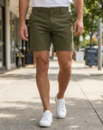 Harrison | Smart Casual Chino Men’s Shorts for Warm Days