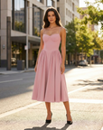 Rhiannon | Damen-Midikleid mit klassischer Form