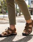 Caleb | Cushioned Comfort Men’s Sandals for Long Wear