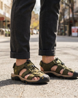 Caleb | Cushioned Comfort Men’s Sandals for Long Wear