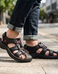 Caleb | Cushioned Comfort Men’s Sandals for Long Wear