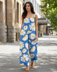 Karla | Floral Print Women’s Jumpsuit for Day Events